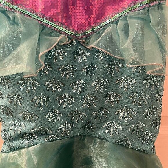 Disney Castle Collection Ariel The Little Mermaid Dress Costume Girls Size 7-8 - Picture 6 of 16